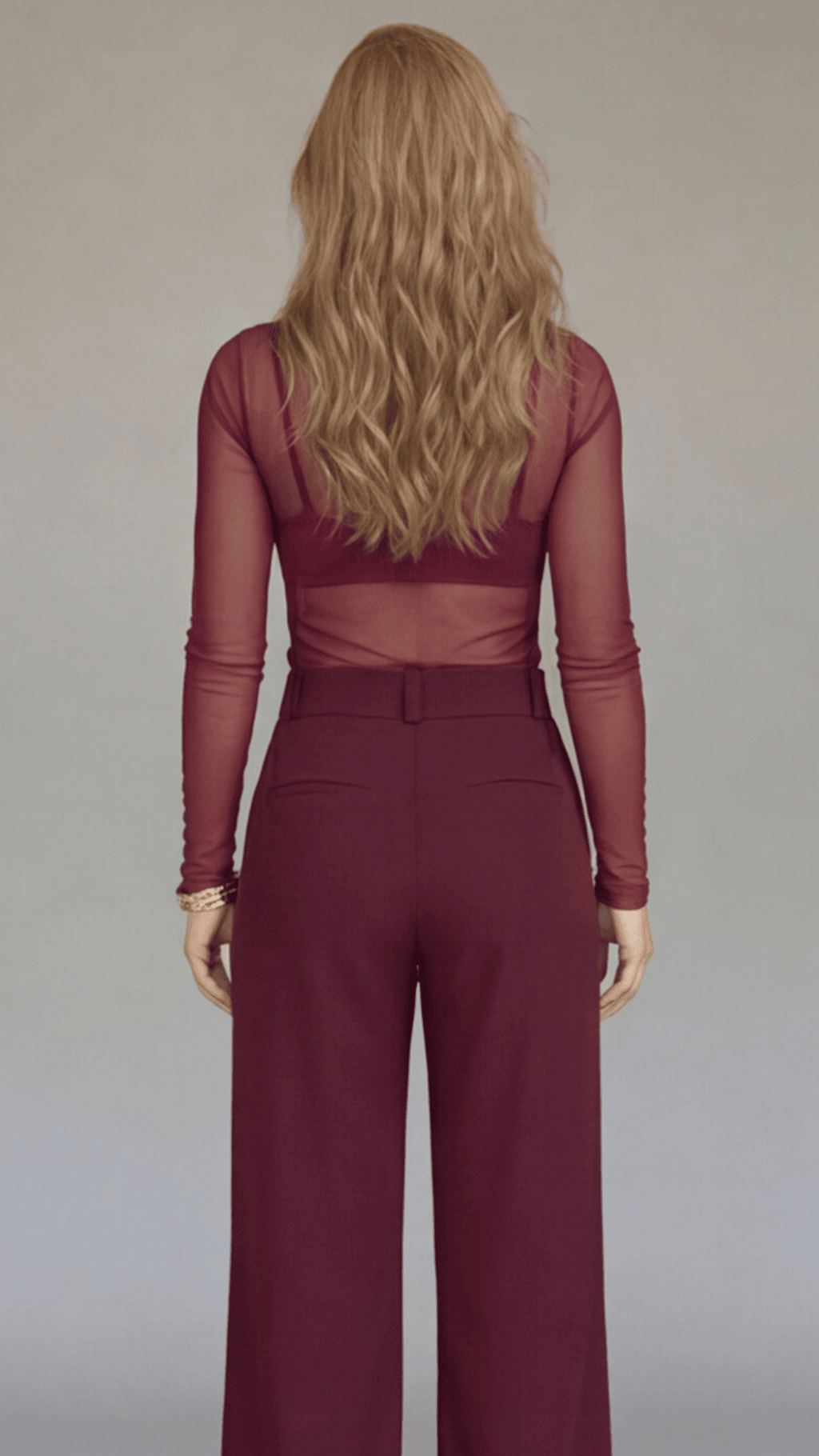 Blusa de Tule Liso - Use By Me