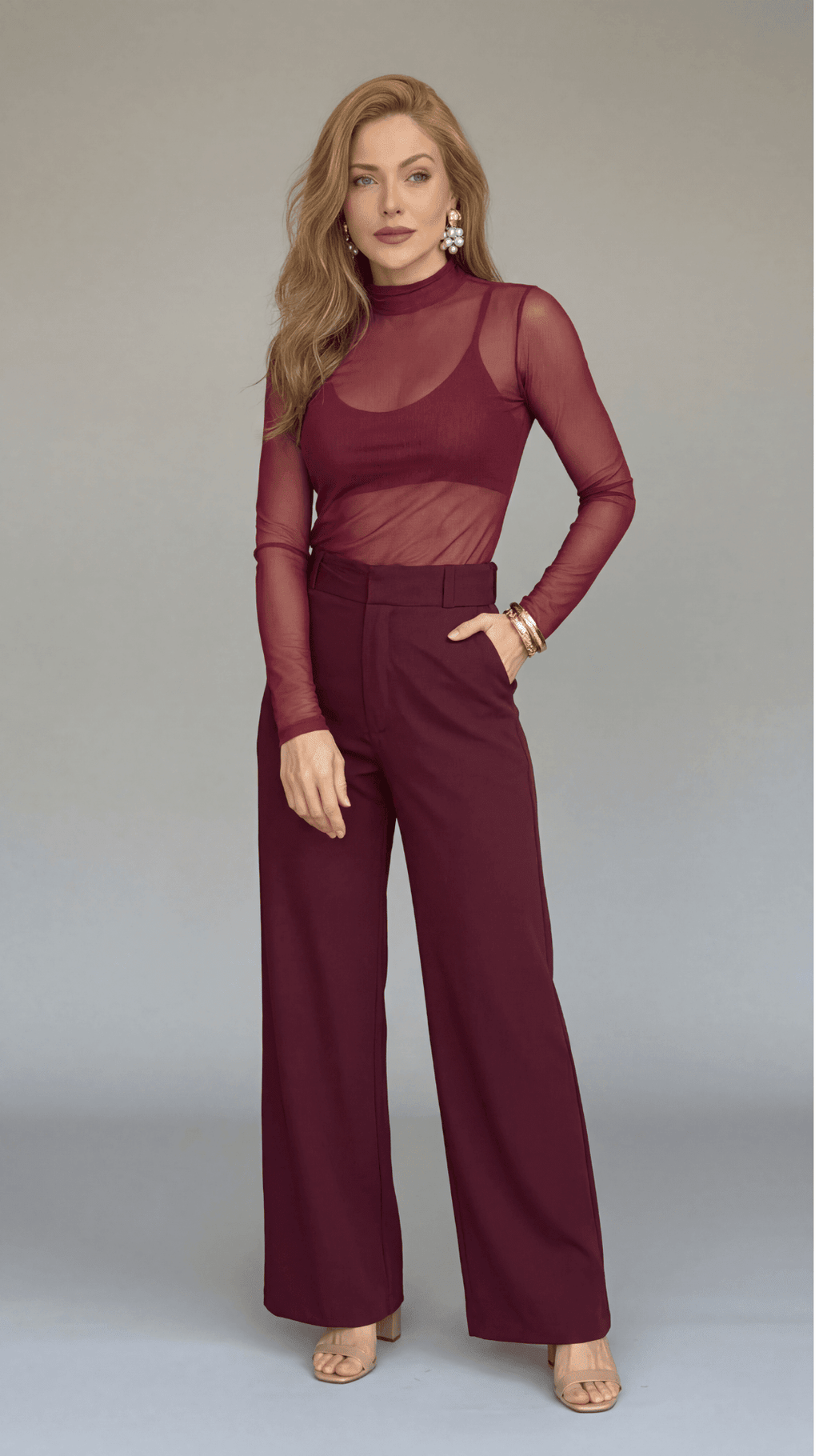 Blusa de Tule Liso - Use By Me