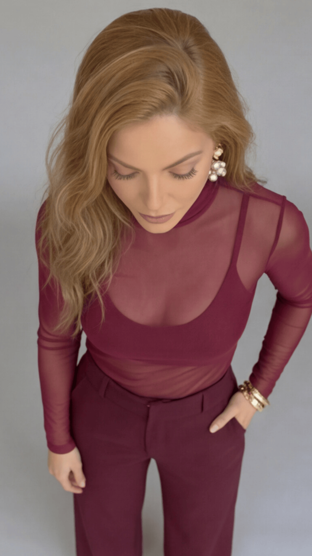 Blusa de Tule Liso - Use By Me