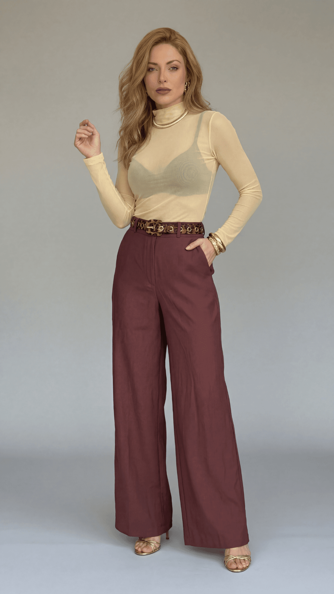 Blusa de Tule Liso - Use By Me