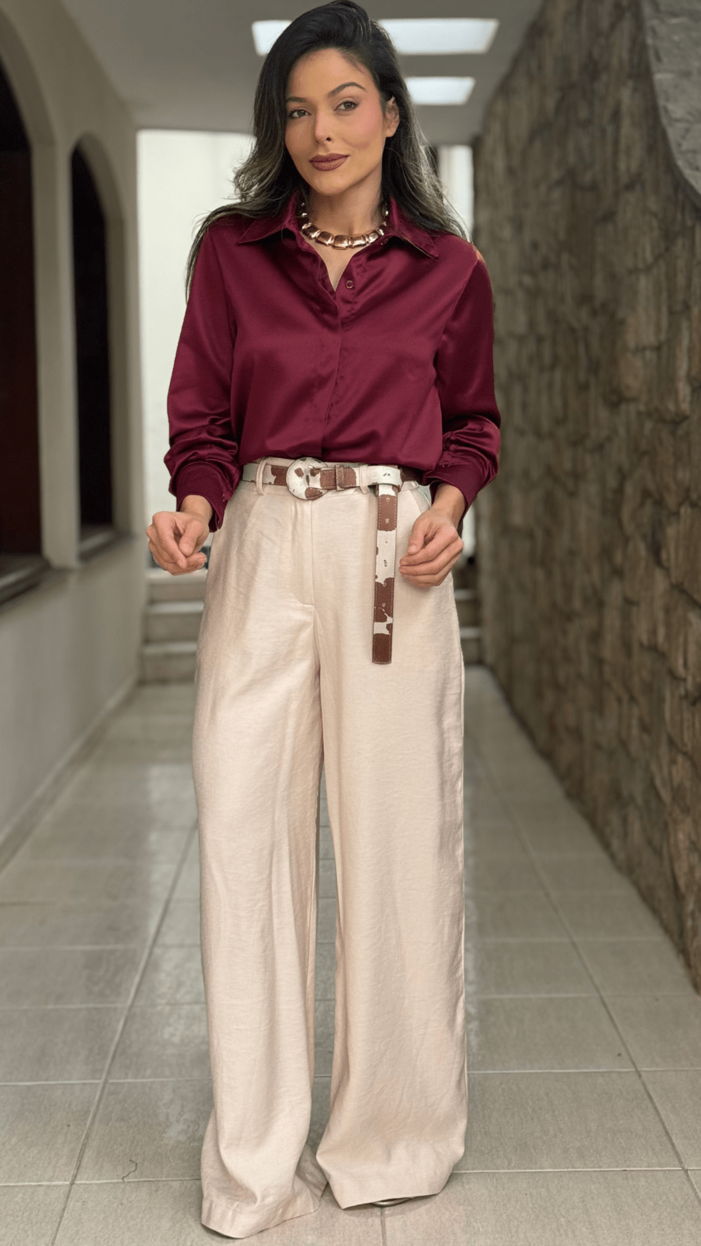Calça Alfaiataria Paula - Use By Me