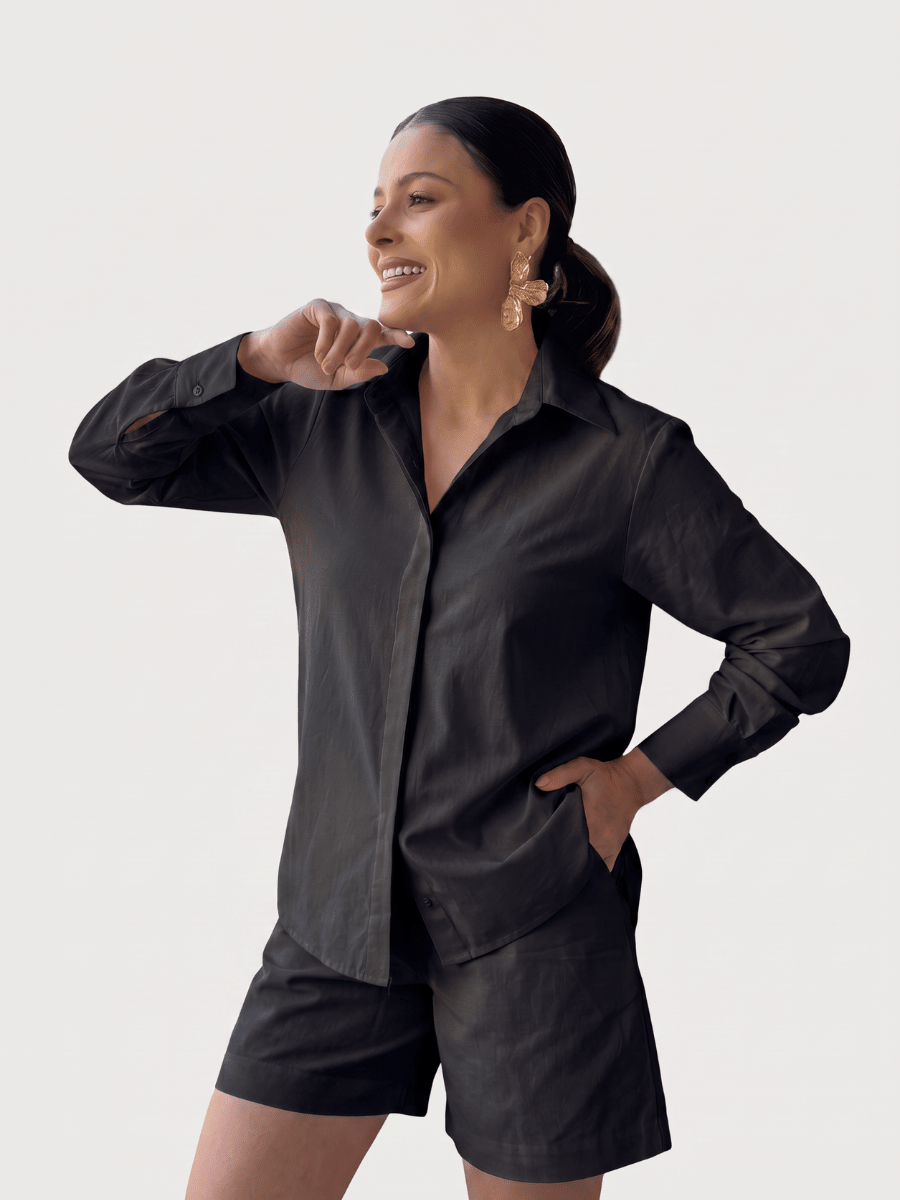 Camisa Larissa Feminina de Algodão - Use By Me
