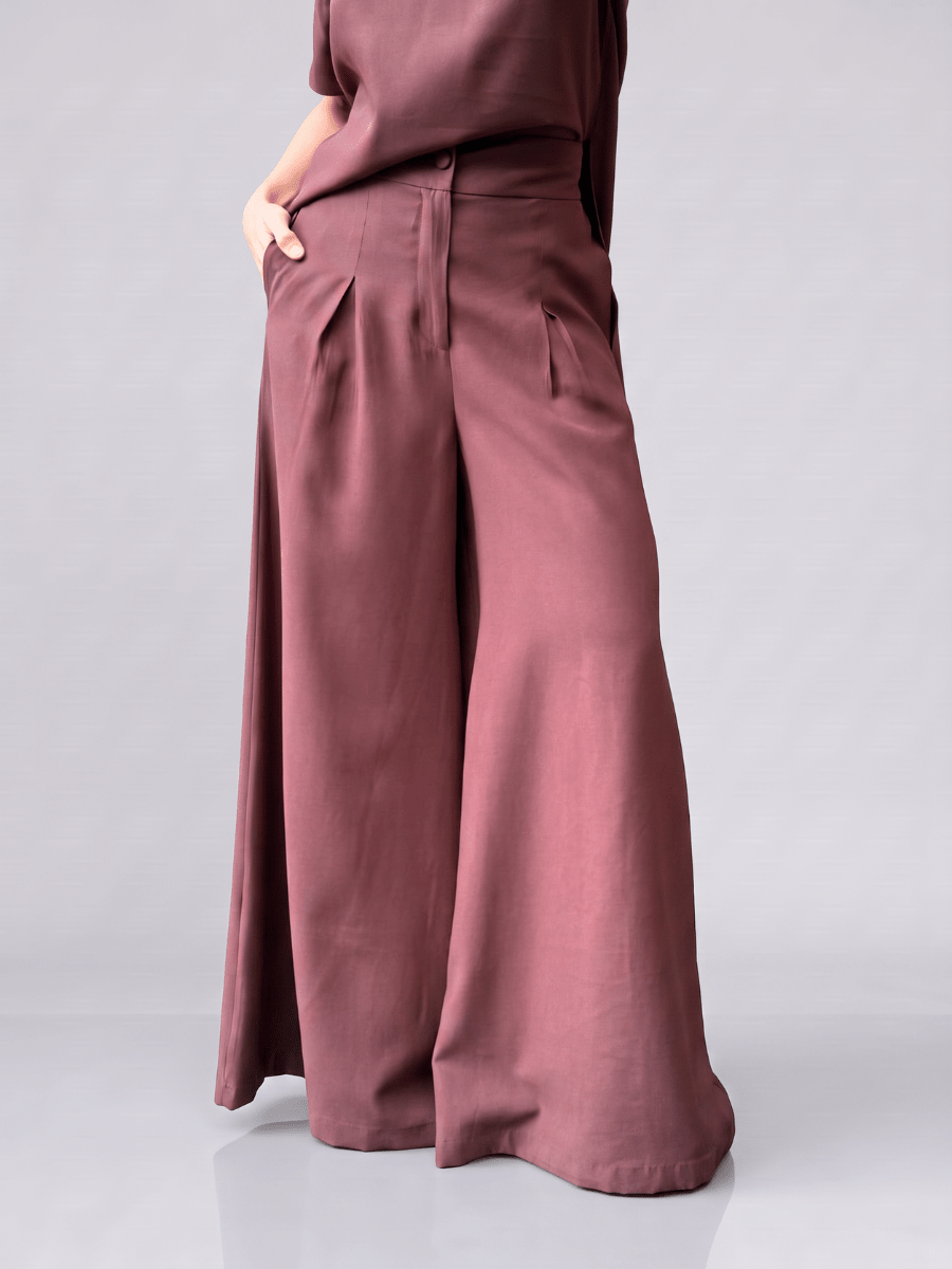 Conjunto Assimétrico Feminino com Calça Ítala - Use By Me