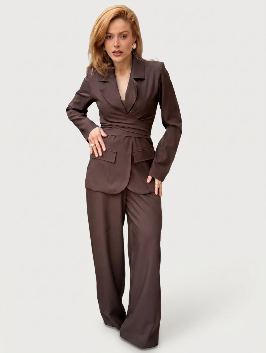 Conjunto de Alfaiataria Antônia Feminino Blazer 3 em 1 - Use By Me