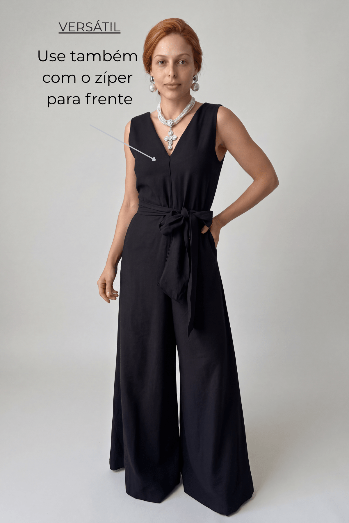 Macacão Feminino Pantalona Bella - Use By Me