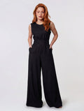 Macacão Pantalona Feminino Bella em Alfaiataria - Use By Me