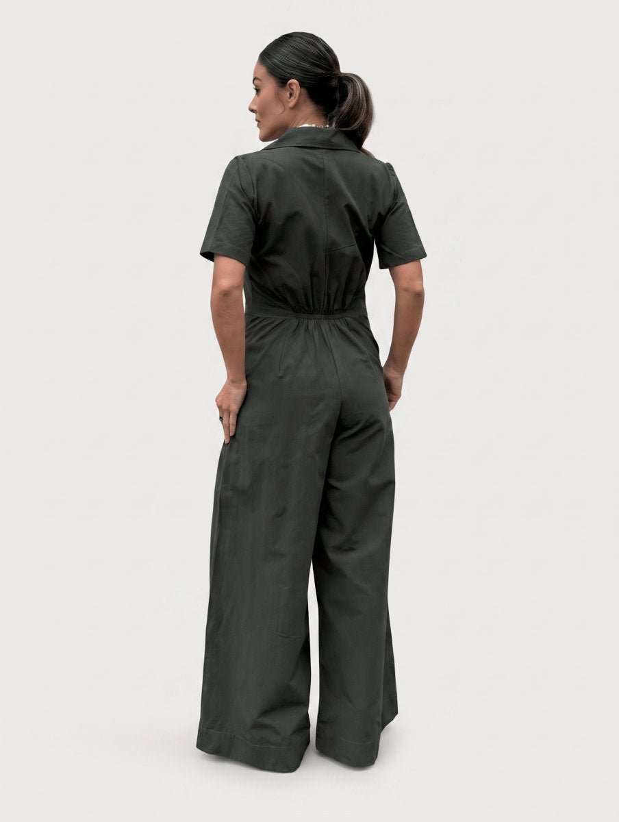 Macacão Pantalona Feminino de Algodão Bia - Use By Me