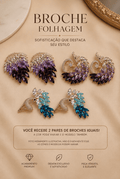 Par de Broches Grandes (Sortido) - Use By Me