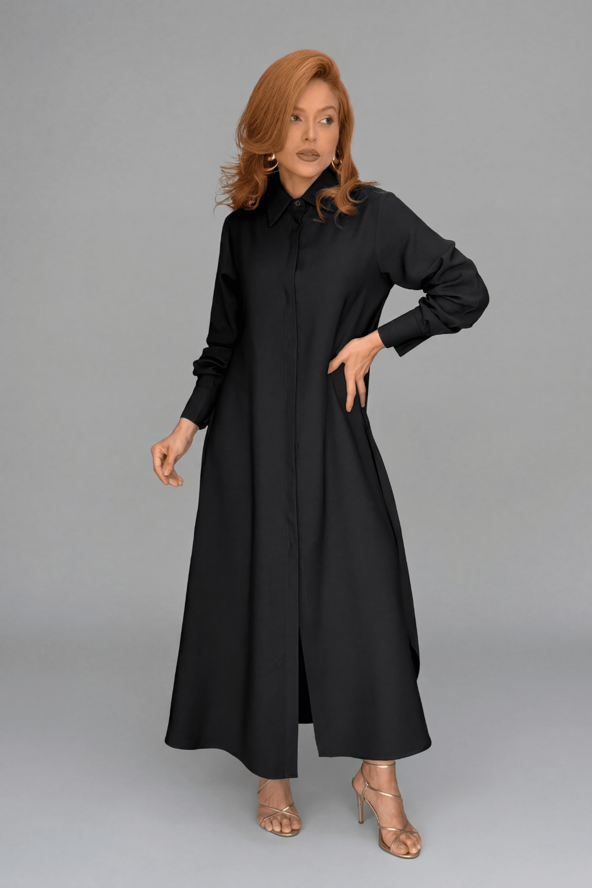 Vestido Chemise Longo Feminino - Use By Me