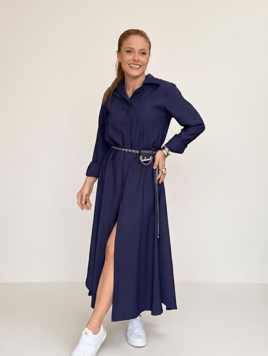 Vestido Chemise Longo Feminino - Use By Me